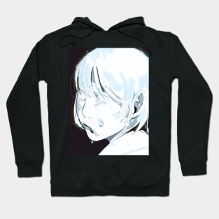 Crying girl Hoodie